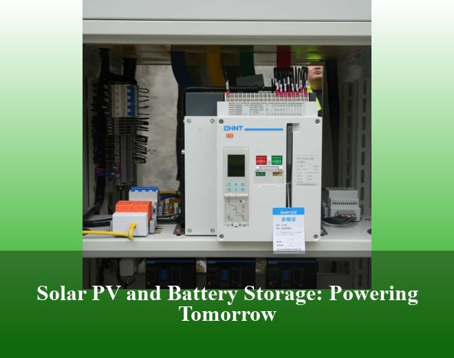 Solar PV and Battery Storage: Powering Tomorrow